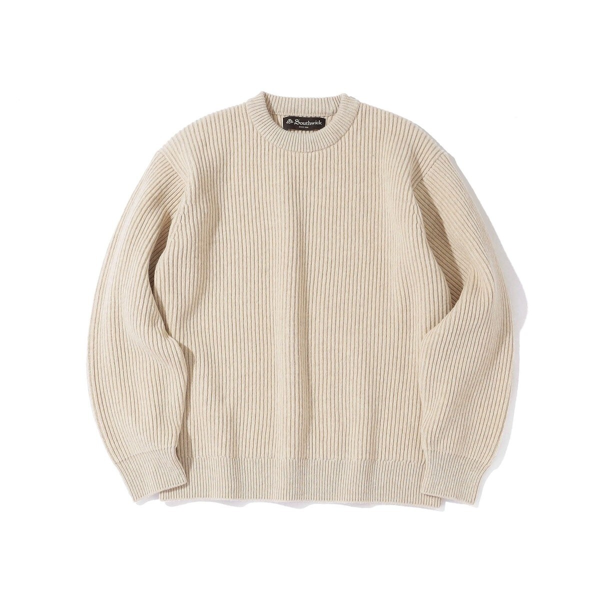 ブラッシュド ヤク クルーネック ニット | ビューティー＆ユース