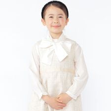 SHIPS KIDS:110～130cm / セレモニー ボウタイ リボン ブラウス