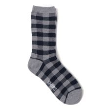 SHIPS KIDS:チェック ソックス