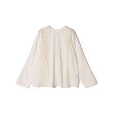 【SHIPS別注】Fanaka:〈手洗い可能〉レース ブラウス