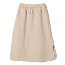 【SHIPS別注】Fanaka:〈手洗い可能〉ジャカード サイド スリット スカート