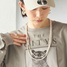 マルチウェイ パールモチーフ ネックレス