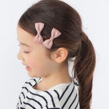 SHIPS KIDS:リボン ヘアクリップ 2コセット