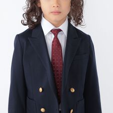 SHIPS KIDS:セレモニー ドット柄 結びネクタイ