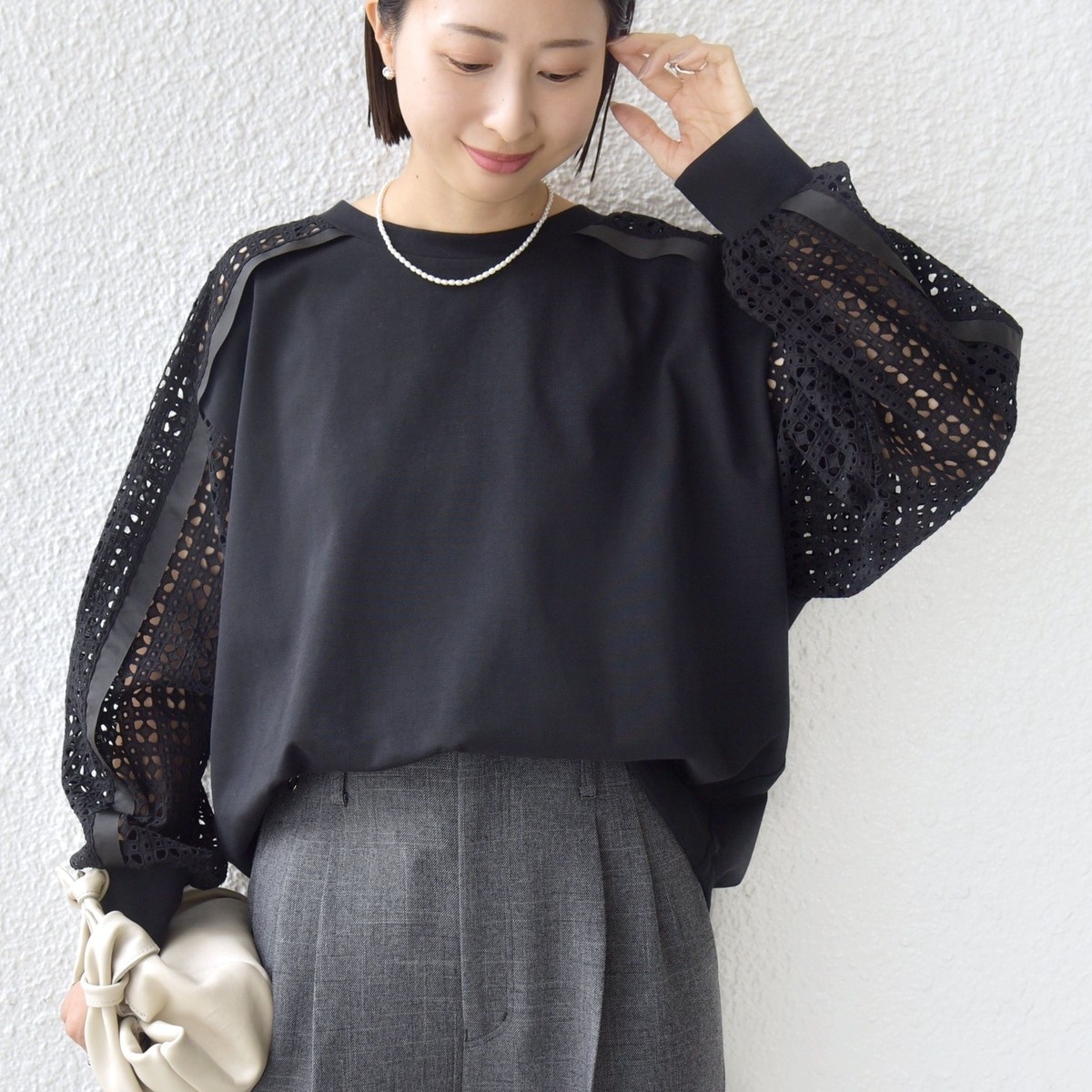 手洗い可能〉ガゼット デザイン ジョーゼット カットソー | シップス