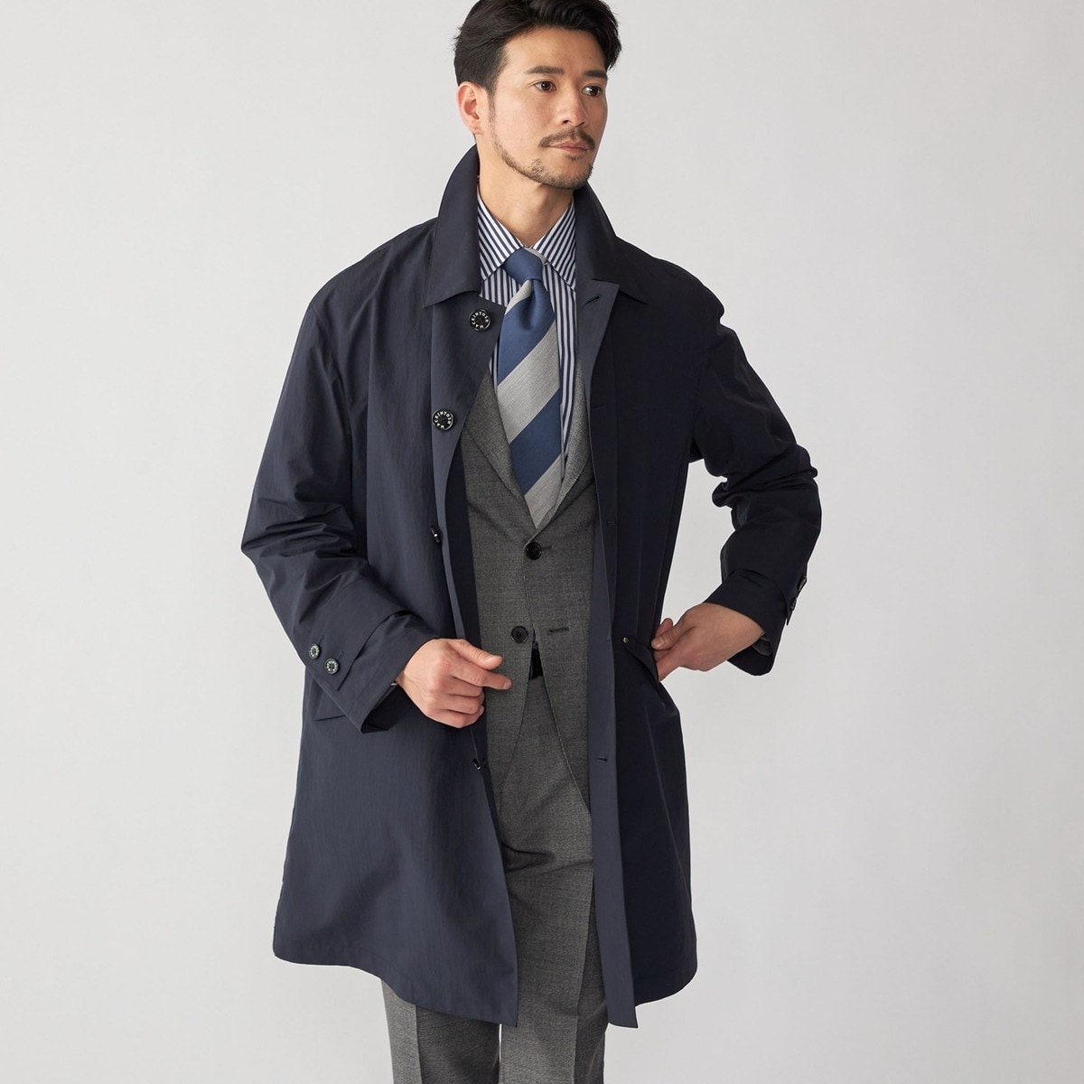 【SHIPS別注】+phenix／GORE-TEX ステンカラーコート SHIPS別注】+phenix: GORE-TEX INFINIUM ダウン ステンカラーコート