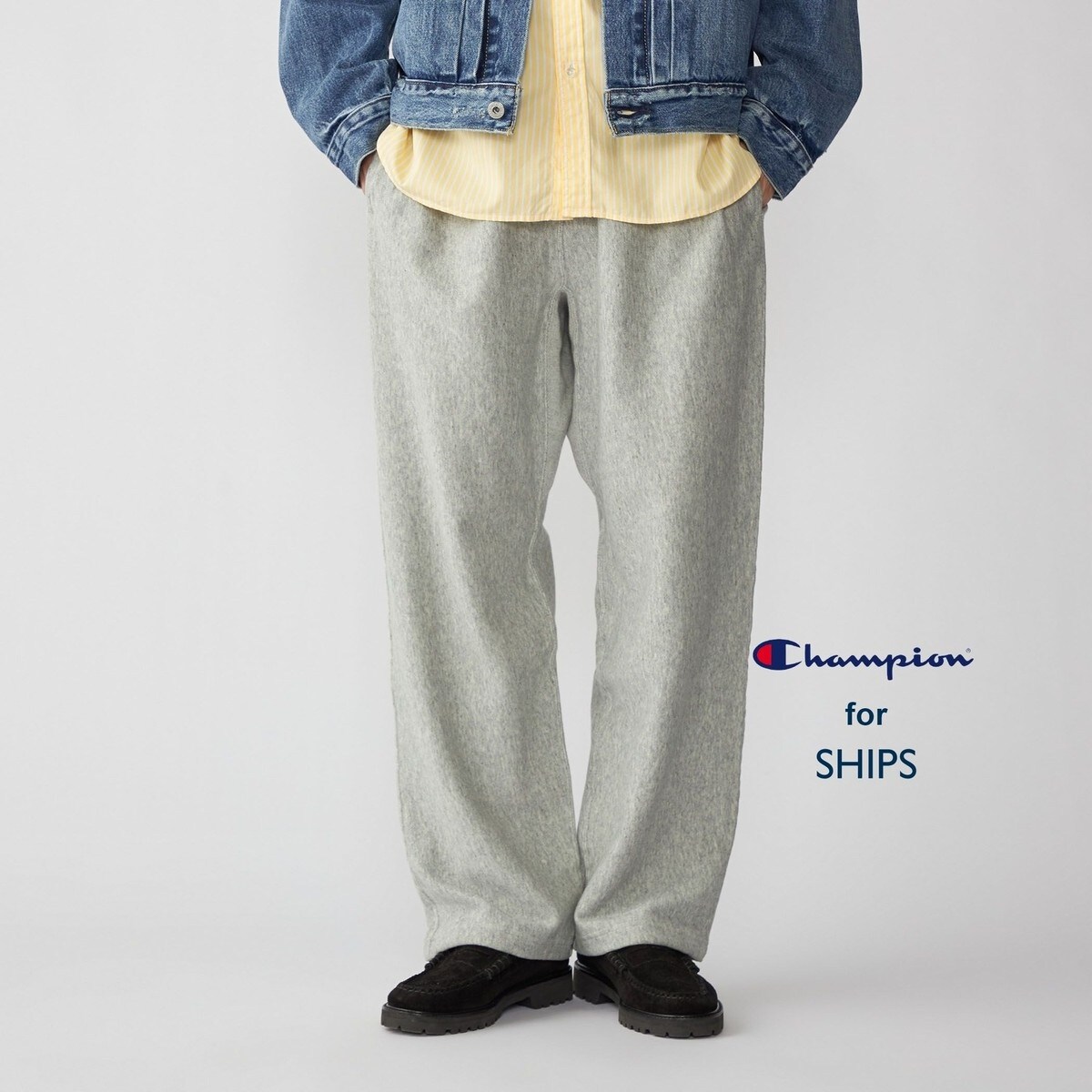 SHIPS別注】Gramicci: ウールライク ストレッチ サージ パンツ