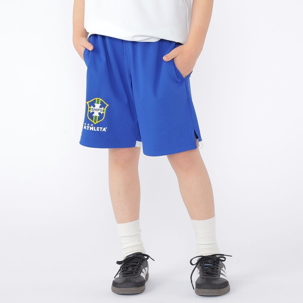 [�}���C]�ySHIPS KIDS�ʒ��zATHLETA:100�`125cm /���b�V�� �V���[�c /�V�b�v�X�iSHIPS�j �u���[