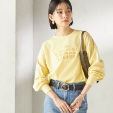 【SHIPS別注】81BRANCA: プリント ロングスリーブ TEE