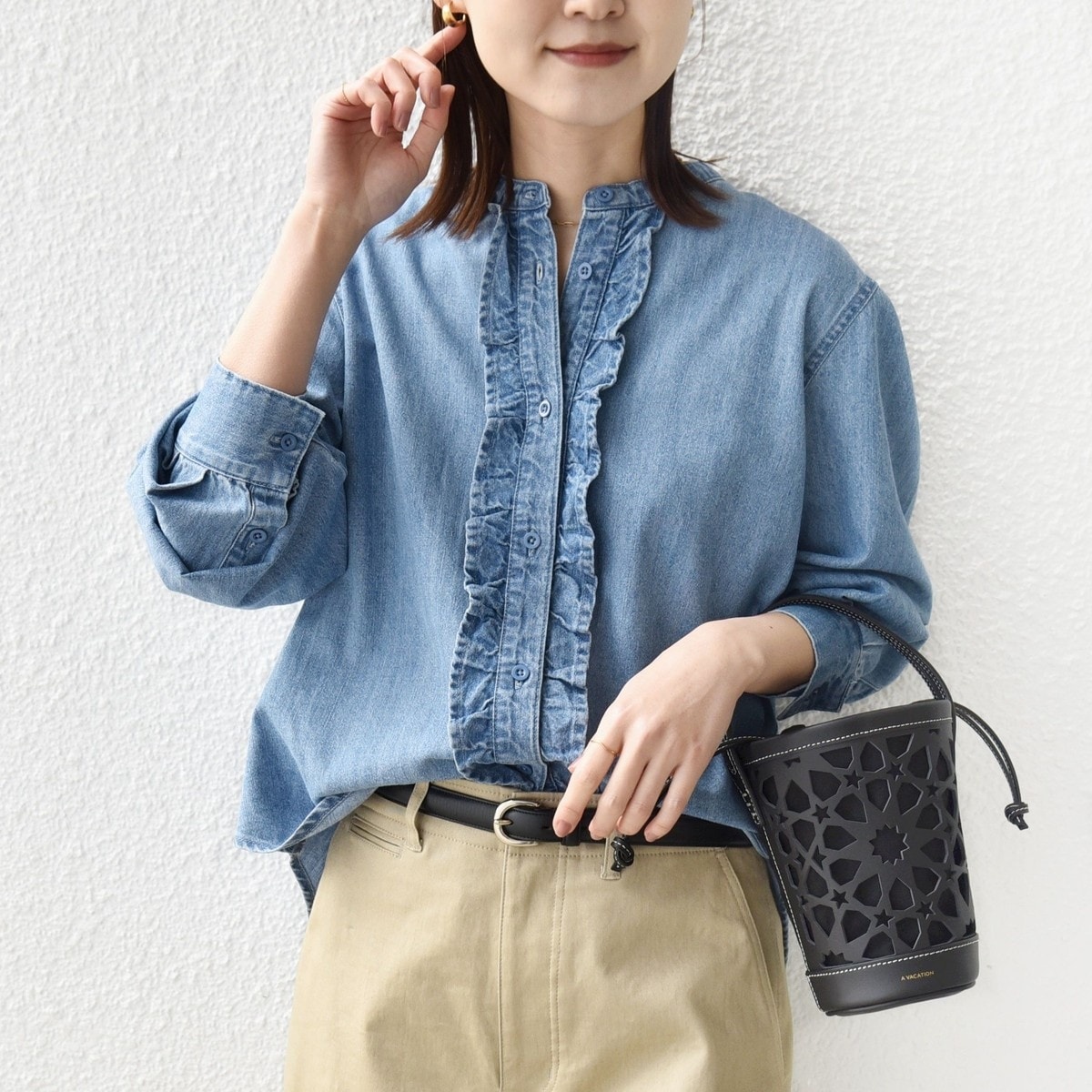 SHIPS別注】WHITE FIELD: エンブロイダリー シャツ | シップス(SHIPS