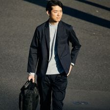 【WEB限定】SHIPS:〈洗濯機可能〉サテンストレッチ セットアップ