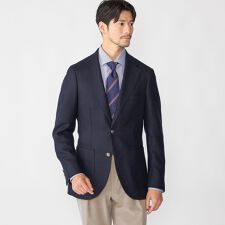 SHIPS: Dipray メタルボタン ホップサック ジャケット