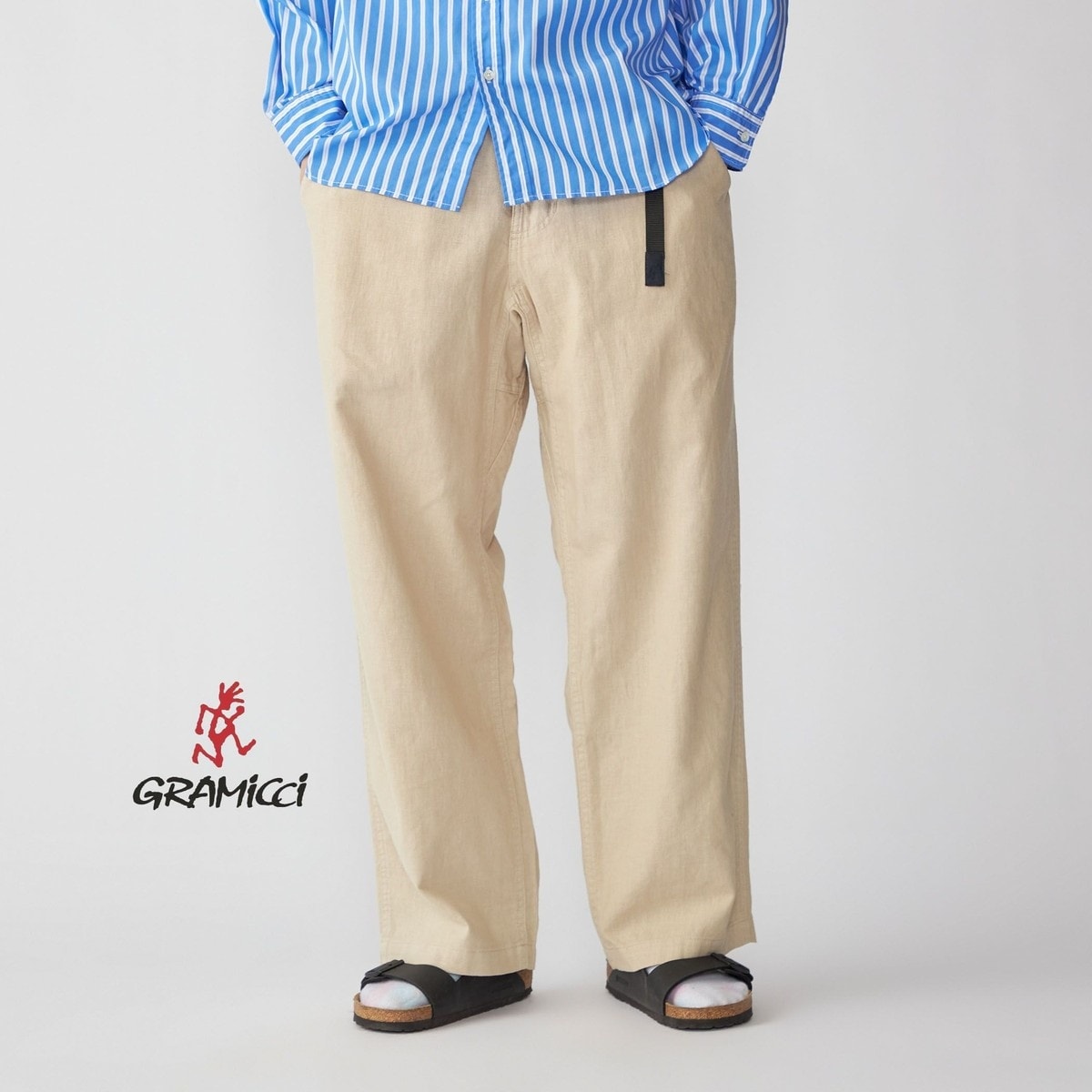 GRAMICCI】 417別注LANATEC グレンチェックストレッチパンツ | 417