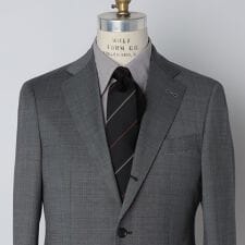 SHIPS: シルク バスケット ストライプ ネクタイ