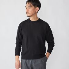 SHIPS: 14ゲージ アムンゼン クルーネック ロングスリーブ ニット