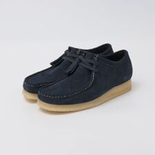 【SHIPS EXCLUSIVE】CLARKS: WALLABEE SUEDE NAVY