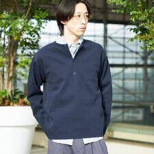 City Ambient Products: ピケ ヘンリー ネック ロングスリーブ