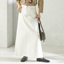 《予約》NINE CASE:〈洗濯機可能〉デニム スカート