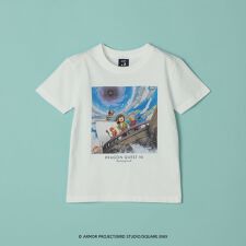 DQVIIR × SHIPS:100～140cm タイトルジャケット Tシャツ〈KIDS〉