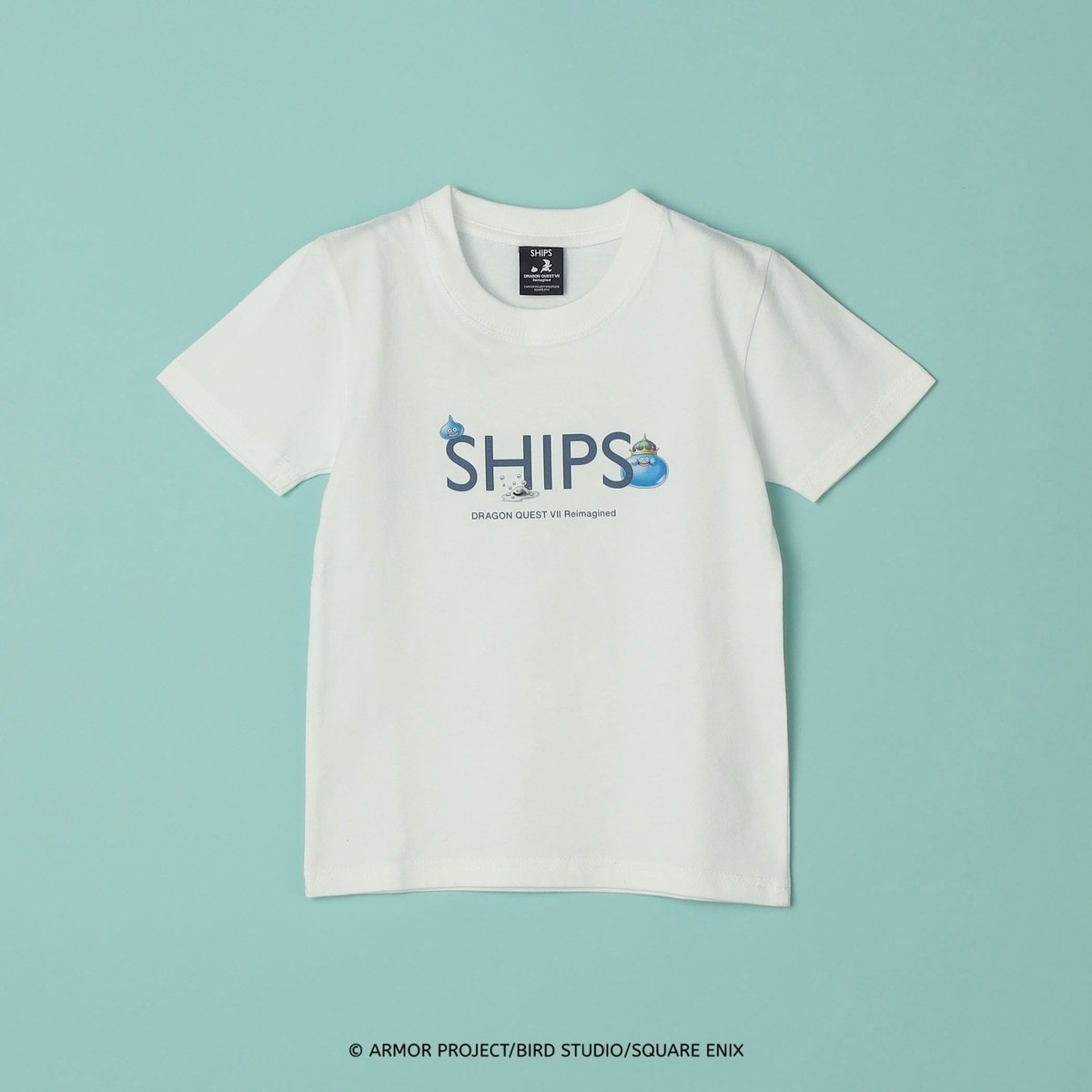 [�}���C]DQVIIR × SHIPS:100�`140cm �����X�^�[�R���{ ���S T�V���c�qKIDS�r/�V�b�v�X�iSHIPS�j �z���C�g
