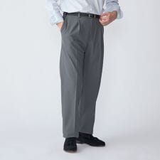 SHIPS:〈洗濯機可能〉FIELD SENSOR(R) 1プリーツ パンツ(セットアップ対応)