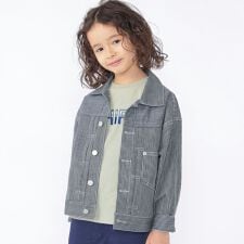 SHIPS KIDS:100～130cm/ライト デニム ジャケット