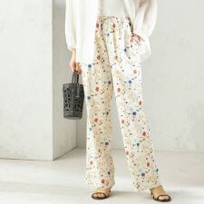 《予約》〈手洗い可能〉LIBERTY プリント パンツ