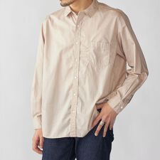 SHIPS: ハイカウント ワッシャー レギュラーカラーシャツ