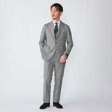 SHIPS: CANONICO ライト アンストラクチャード ハウンドトゥース スーツ