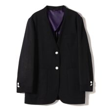 SHIPS Primary Navy Label:カラー レス ジャケット