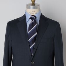 SHIPS: シルク バスケット レジメンタル ネクタイ