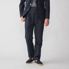 【SHIPS別注】Errico Formicola: VITO コットン シアサッカー スラックス