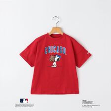 SHIPS KIDS:85～95cm/ PEANUTS×MLB プリント Tシャツ