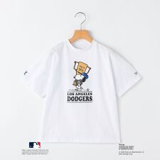 SHIPS KIDS:130～170cm / PEANUTS×MLB プリント Tシャツ
