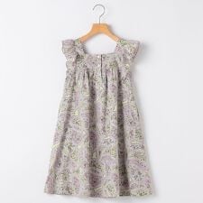 SHIPS KIDS:140cm / リバティ ノースリーブ ワンピース
