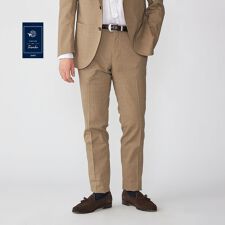 SHIPS:〈FUNCTION/手洗い可能〉ラミー ブレンド スラックス(セットアップ対応)