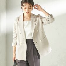 《予約》〈手洗い可能〉サッカー ダブル ブレスト ジャケット