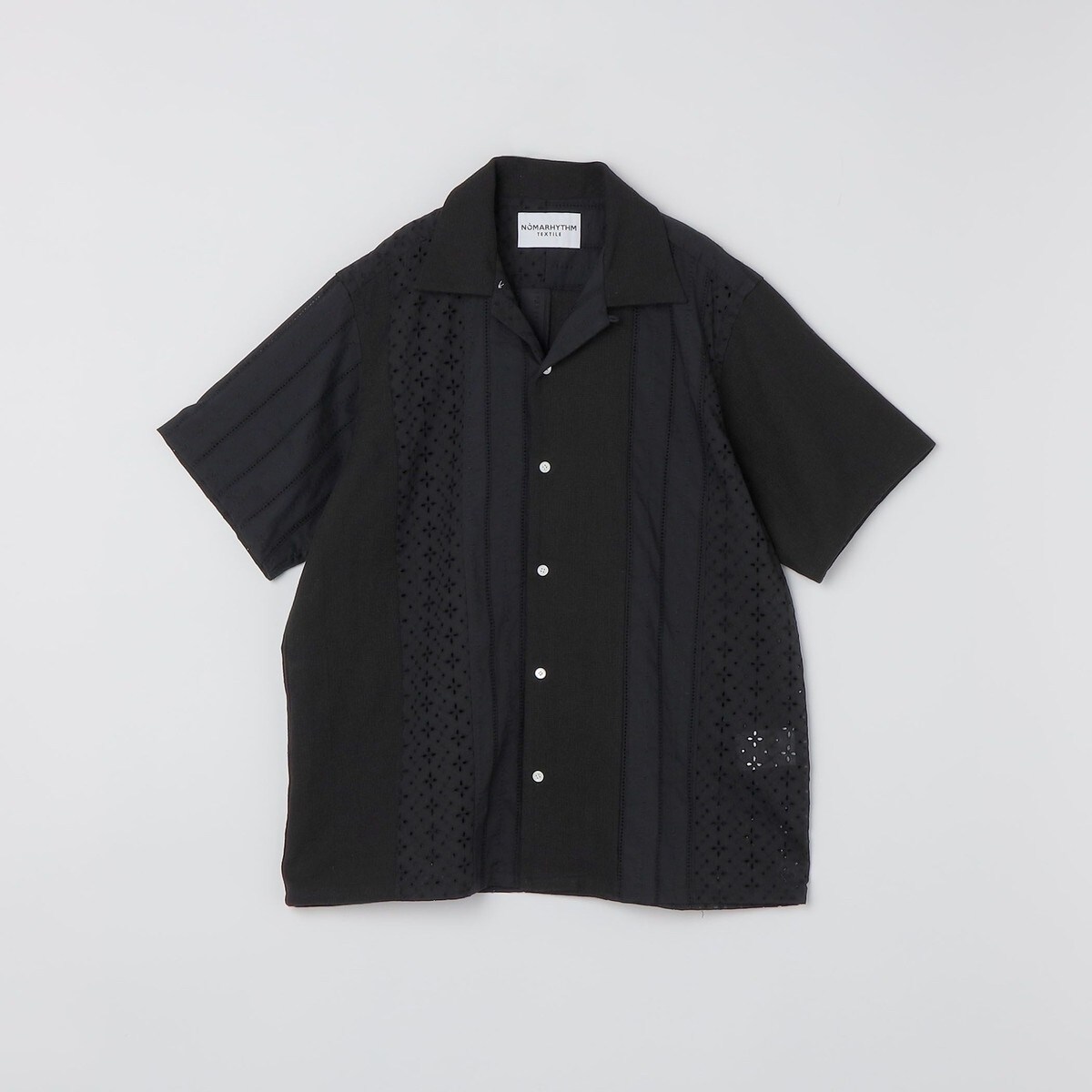 NOMARHYTHM TEXTILE: LACE PATCHWORK SHIRT | シップス(SHIPS 