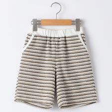 SHIPS KIDS:140cm / ジャカード ショート パンツ