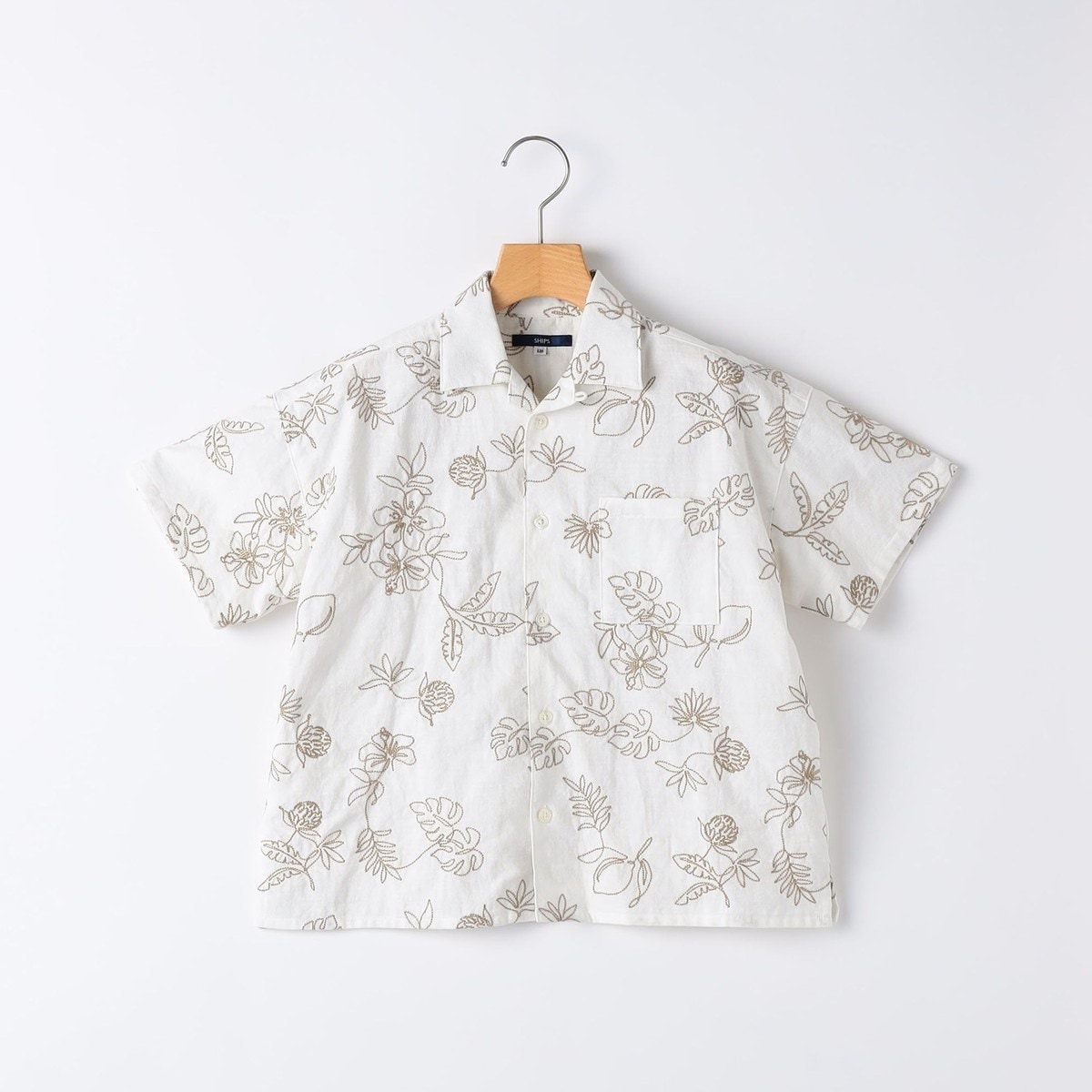 [�}���C]SHIPS KIDS:140�`160cm /�G���u���C�_���[ �I�[�v���J���[ �V���c/�V�b�v�X�iSHIPS�j �A�C�{���[
