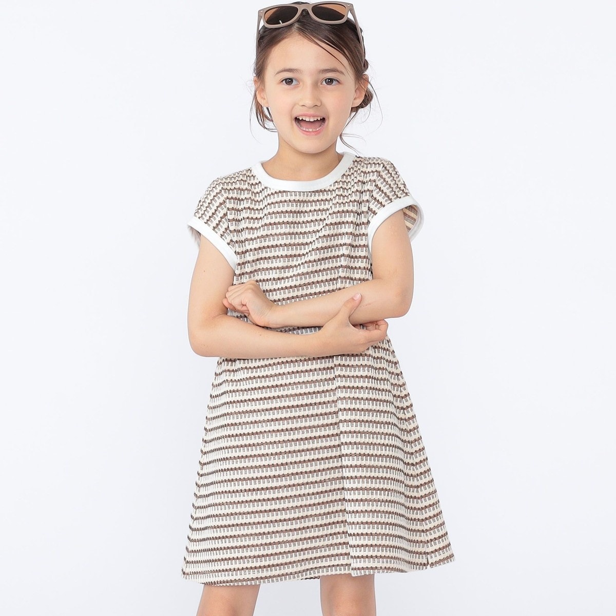 SHIPS KIDS:100cm～130cm / ジャカード ワンピース | シップス(SHIPS