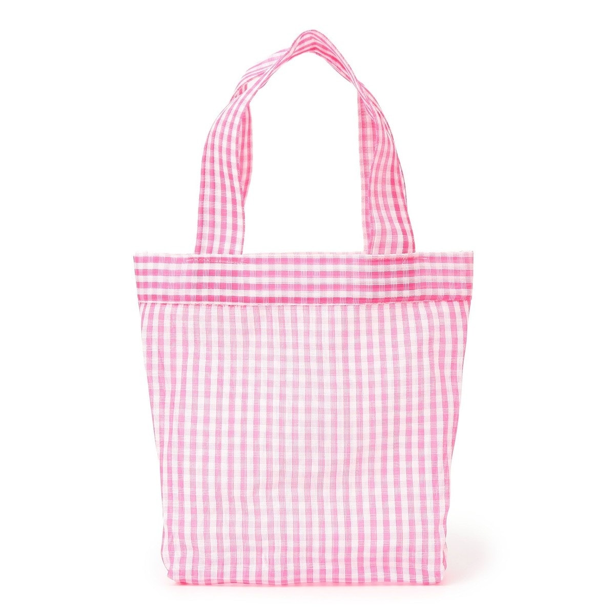 Diminutivo:メッシュ ギンガム メルカド トートバッグ | シップス Diminutivo:メッシュ ギンガム メルカド トートバッグ | シップス