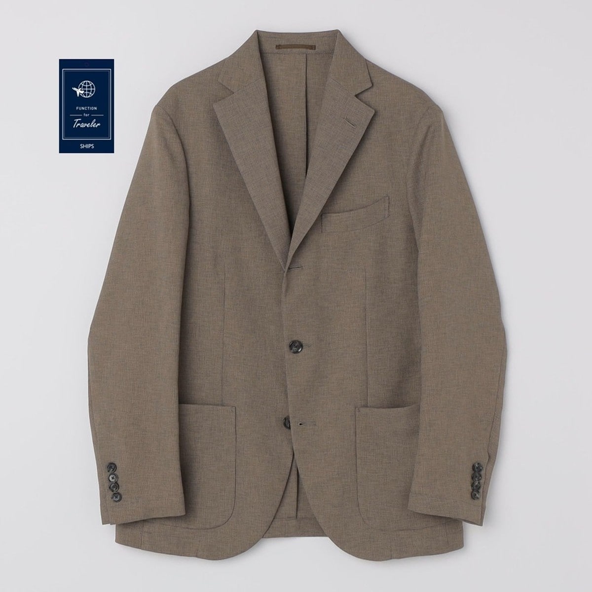 SHIPS:〈FUNCTION〉MADE IN JAPAN ライト メッシュ ジャケット