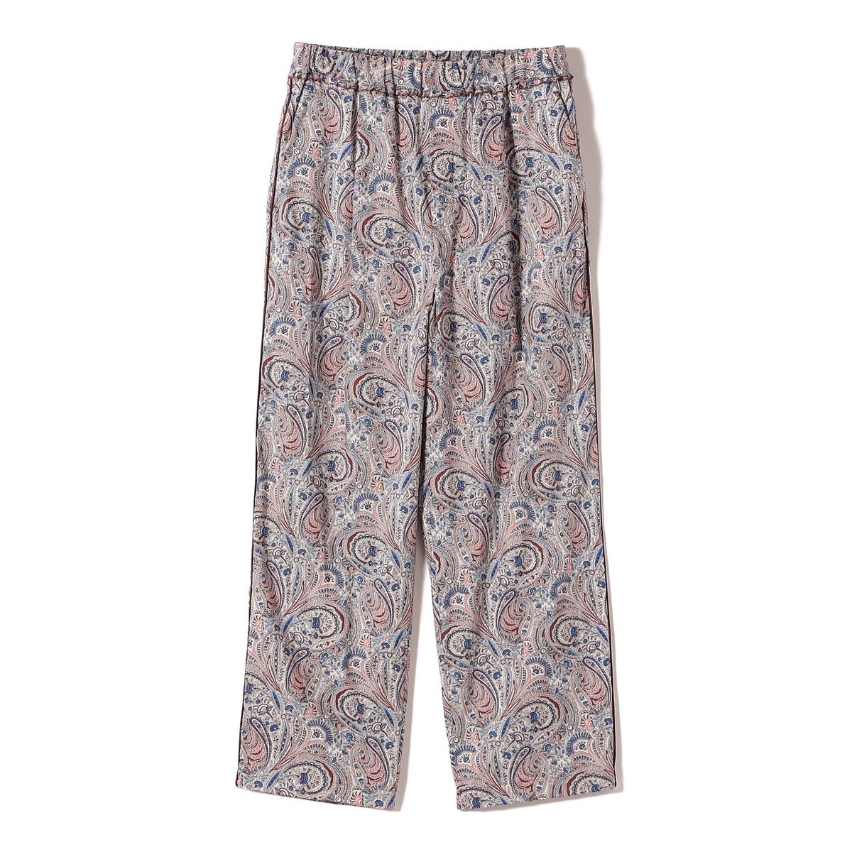 SHIPS Primary Navy Label:〈手洗い可能〉LIBERTY ペイズリー パンツ