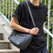 WEB限定】SHIPS: 60/40クロス ミディアム ショルダー バッグ 
