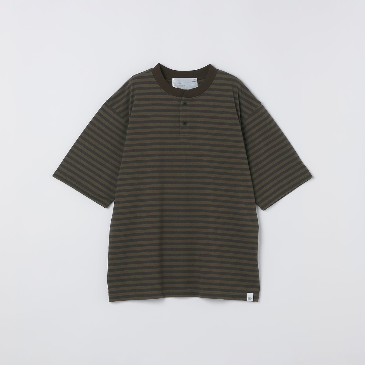 【地ならし発動】90s J.CREW 巨人タグ ボーダー ヘンリーネック ロンT THYARD: COOLMAX(R) ボーダー ヘンリーネック Tシャツ | シップス
