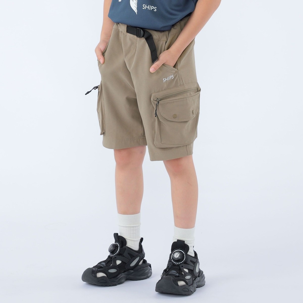 [�}���C]SHIPS KIDS:100�`130cm /�q���@�\�r�t�@���N�V���� �V���[�c/�V�b�v�X�iSHIPS�j �x�[�W��