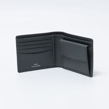 SHIPS:【SAFFIANO LEATHER】 イタリアンレザー 2つ折 財布