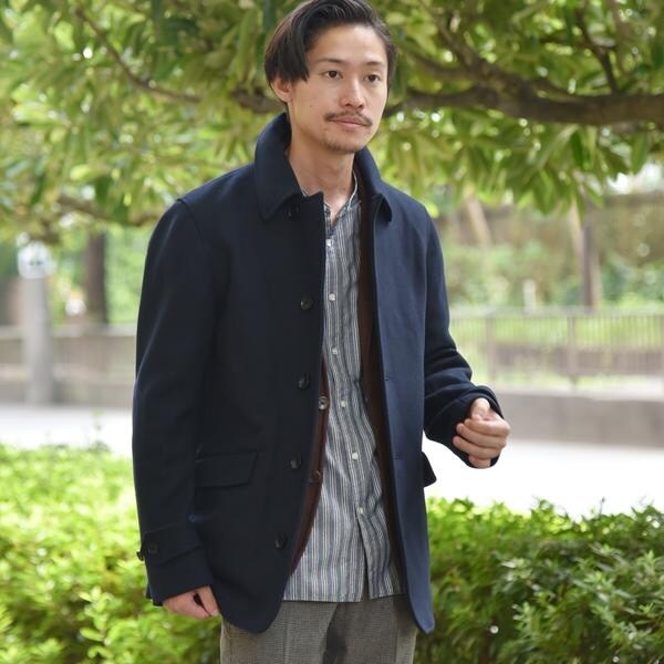 SC： スーパー140'S 100％WOOL メルトン シングル