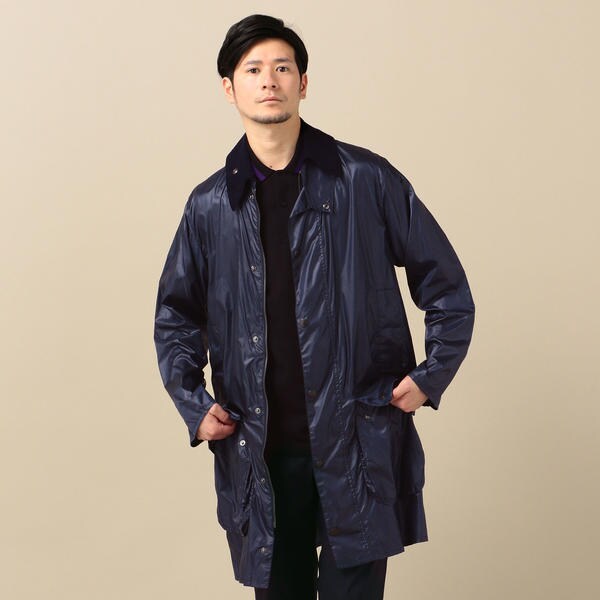 新品未使用 BARBOUR×SHIPS別注 パッカブル ナイロン BORDER BARBOUR： 別注 パッカブル ナイロン BORDER